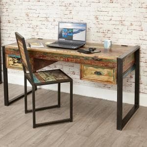 London Urban Chic Wooden Laptop Desk With Lift Up Top