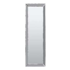 Lorain Bevelled Full Length Wall Mirror In Euro Grey - UK