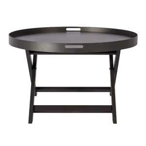Macall Metal Coffee Table Round In Black