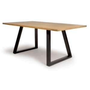 Magna Small Rectangular Wooden Dining Table In Oak - UK
