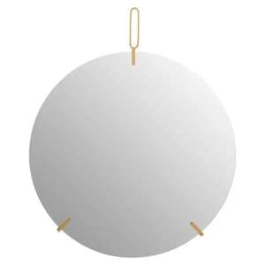 Mainz Wall Mirror With Gold Hanging Loop - UK