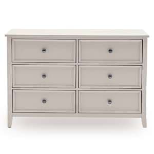 Mala Wooden Chest Of 6 Drawers In Clay - UK