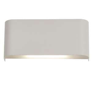 Match Box LED 2 Lights Up Down Wall Light In White - UK