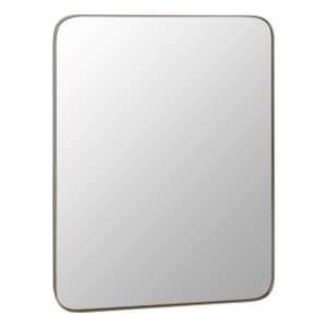 Micos Rectangular Wall Bedroom Mirror In Silver Frame