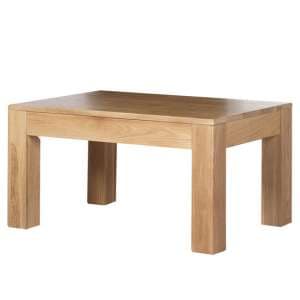 Modals Wooden Coffee Table In Light Solid Oak - UK