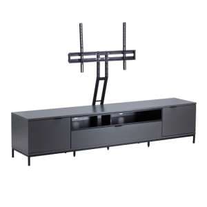 Clanfield Wooden TV Cabinet Large In Charcoal