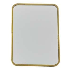 Nyla Large Dressing Mirror With Stand In Antique Brass Frame - UK