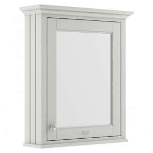 Ocala 65cm Mirrored Cabinet In Timeless Sand With 1 Door - UK