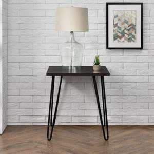 Owes Wooden End Table In Espresso - UK