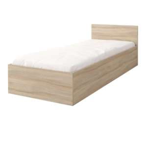 Oxnard Wooden Single Bed With Storage In Sonoma Oak - UK