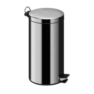 Pacific Stainless Steel 12 Litre Pedal Bin - UK