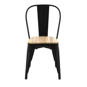 Paralia Acacia Wood Dining Chair In Natural - UK