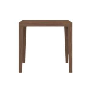 Piper Wooden Dining Table Square In Walnut - UK