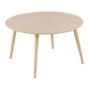 Ravello Bamboo Coffee Table Round In Natural - UK