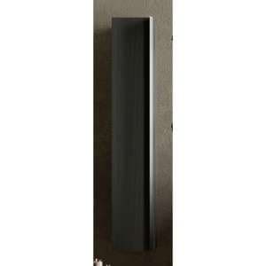 Raya Wooden Bathroom Storage Cabinet With 1 Door In Black Ash - UK