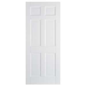 Regent 6 Panels 1981mm x 838mm Internal Door In White - UK