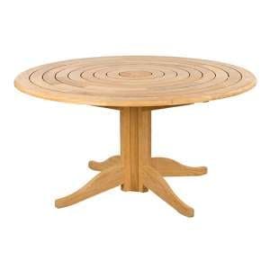 Robalt Outdoor 1450mm Bengal Pedestal Dining Table In Natural