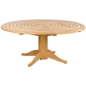 Robalt Outdoor 1750mm Bengal Pedestal Dining Table In Natural