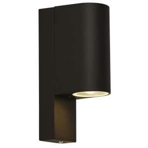 Rochester 2 Lights Outdoor Wall Light With Down Sensor In Black