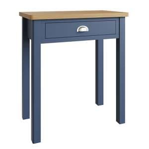 Rosemont Wooden Dressing Table In Dark Blue