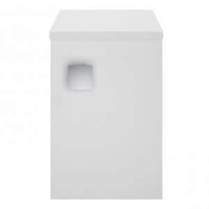 Sane 30cm Bathtroom Wall Hung Side Cabinet In Moon White - UK