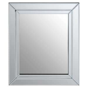 Sanford Small Square Bevelled Wall Mirror - UK