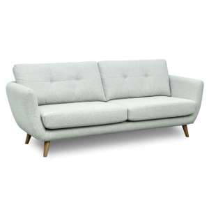 Scaly Fabric 2 Seater Sofa In Grey - UK