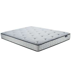 Silvis Air Open Coil Double Mattress In White - UK