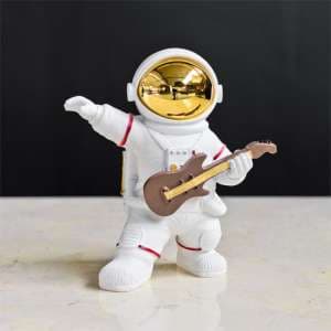 Spaceman Guitar Astronaut Figurine