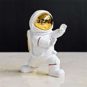 Spaceman Left Hand Kung Fu Astronaut Figurine