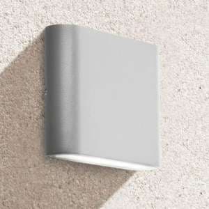 Stratford LED Outdoor Up And Down Wall Light In Grey