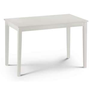 Tabea Rectangular Wooden Dining Table In Grey