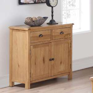 Trevino Sideboard In Oak With 2 Doors And 2 Drawers - UK