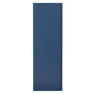 Urfa 40cm Bathroom Wall Hung Tall Unit In Satin Blue - UK