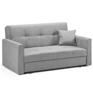 Vasso Fabric 2 Seater Sofabed In Grey