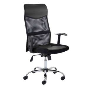 Vegalite Mesh Executive Office Chair In Black - UK