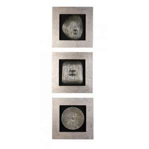 Versity Poly Picture Wooden Wall Art In Silver Wooden Frame
