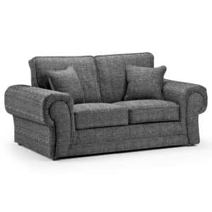Walcott Fabric 2 Seater Sofa In Grey - UK