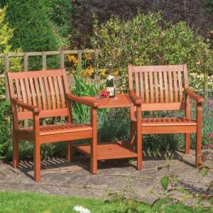 Walsall Wooden Companion Seats In Factory Stain