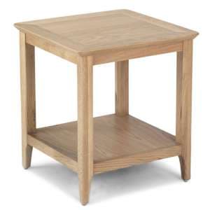 Wardle Wooden Small Coffee Table In Crafted Solid Oak - UK