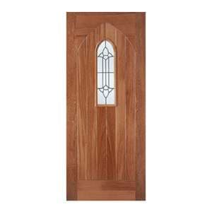 Westminster Glazed Hardwood 1981mm x 838mm External Door In Oak - UK