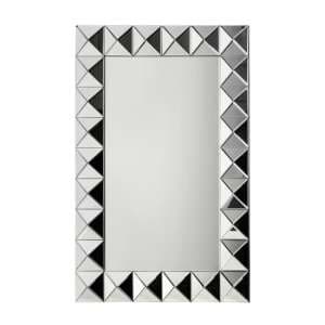 Witoka Rectangular 3D Effect Wall Mirror With Bevelled Edges - UK