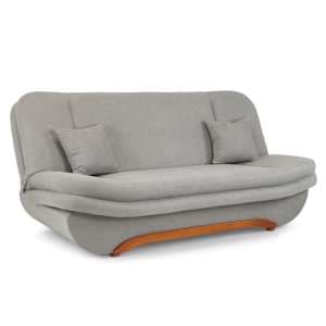 Wyatt Fabric 3 Seater Sofabed In Grey