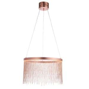 Zelma LED Pendant Light In Brushed And Copper - UK
