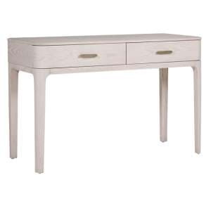 Zurich Wooden Dressing Table With 2 Drawers In Parisian Cream - UK