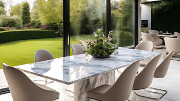 Marble Dining Tables & Chairs UK