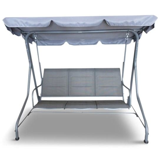 Mili Outdoor 3 Seater Swing Seat In Graphite Grey_3