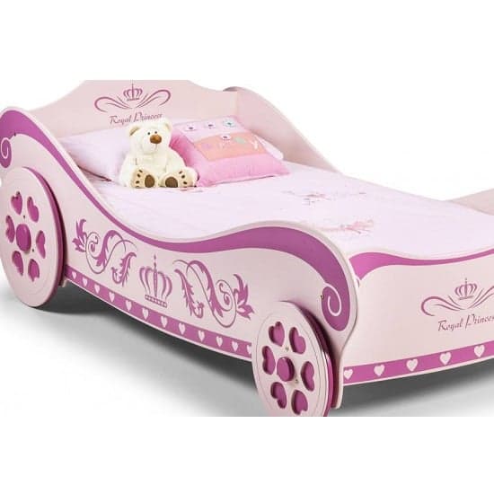 Sophia Princess Charlotte Single Bed In Pink_2