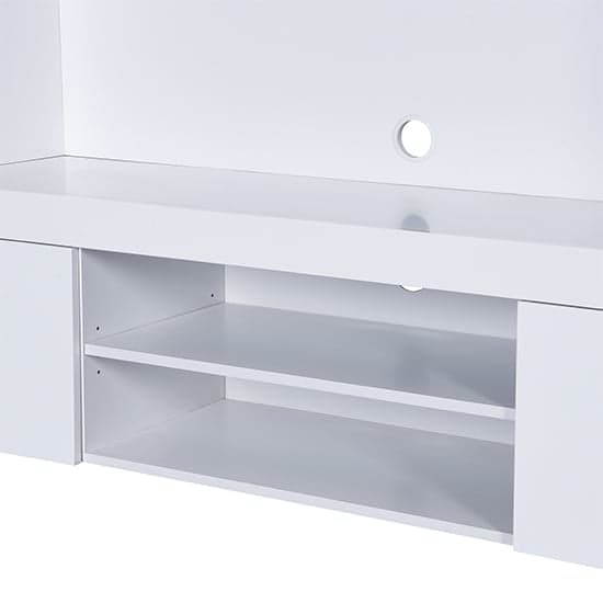 Roma Entertainment Unit White With High Gloss Fronts And LED_17