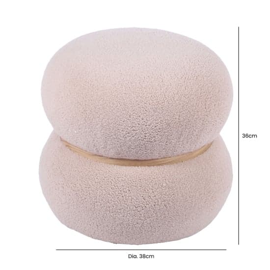Abbeville Boucle Fabric Ottoman In Beige_2